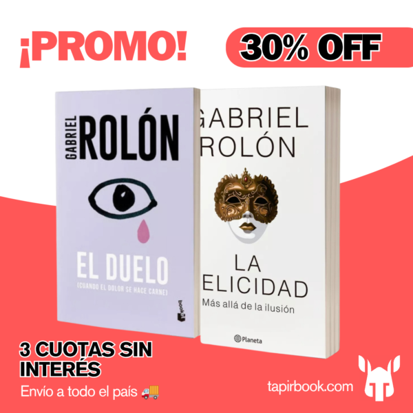 PACK LIBRO 2X1 - Gabriel Rolón: El Dueño + La Felicidad